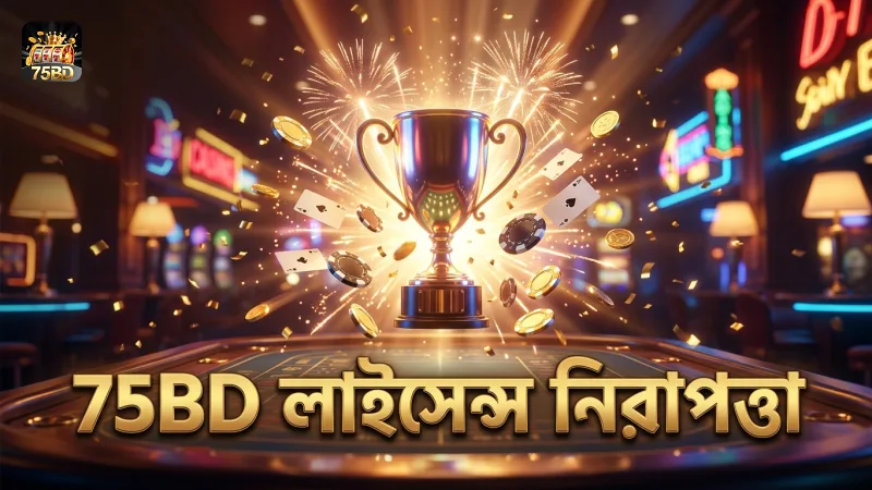 75BD এর লাইসেন্স ও নিরাপত্তা নীতিমালা খেলোয়াড়দের বিশ্বাসযোগ্যতা দেয়