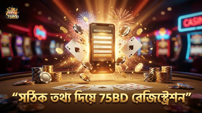 75BD রেজিস্ট্রেশনের জন্য প্রয়োজনীয় তথ্য পূরণের সঠিক ধাপ