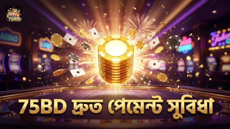 75BD ভিআইপি ক্লাস্টার দ্রুত পেমেন্ট সুবিধা প্রদান করে রাখুন