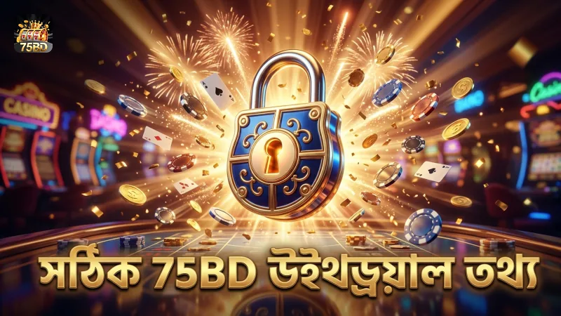 75BD উইথড্রয়ালে প্রয়োজনীয় সব তথ্য স্পষ্টভাবে উপস্থাপিত