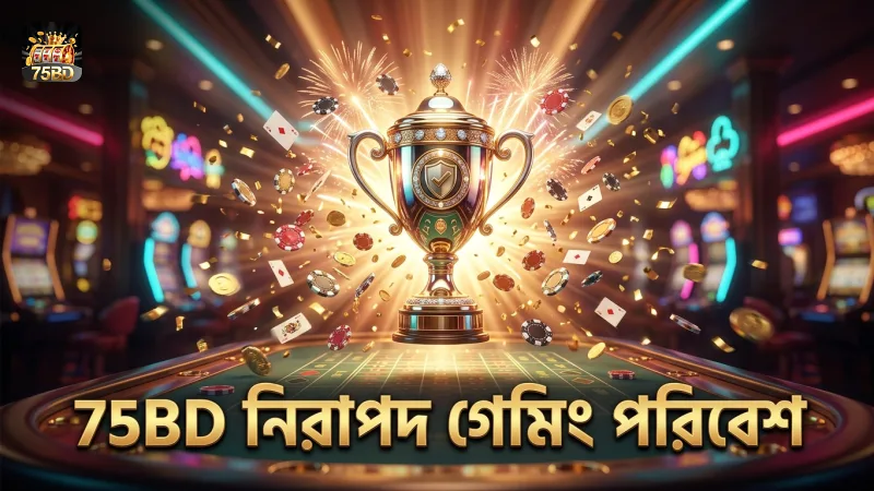 নিরাপদ গেমিং পরিবেশ বজায় রাখতে 75BD বিশ্বস্ততা বজায় রাখে