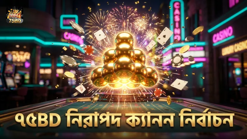 ৭৫BD নিরাপদ ক্যানন সাইজ নির্বাচন নিশ্চিত করে।