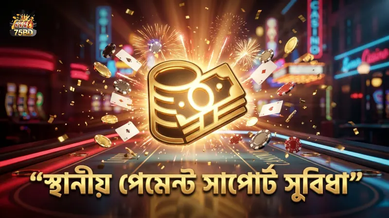 স্থানীয় ব্যাংক ও ই-ওয়ালেট পেমেন্ট দ্রুত সাপোর্ট নিশ্চিত করে।