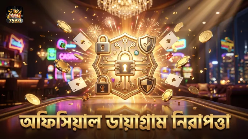 অফিসিয়াল প্রোভাইডারের ডায়াগ্রাম গেমের নিরাপত্তা ও দক্ষতা নির্দেশ করে