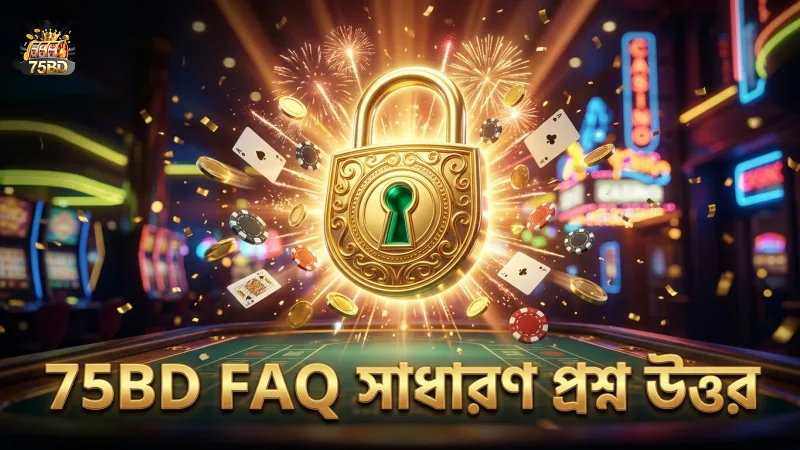 75BD এর FAQ বিভাগে ব্যবহারকারীদের সাধারণ প্রশ্নের উত্তর।
