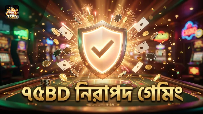 দায়িত্বশীল গেমিং নিশ্চিত করে ৭৫BD নিরাপত্তা।