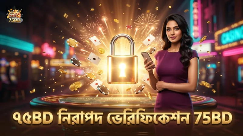 ৭৫BD প্ল্যাটফর্মে নিরাপত্তা এবং ভেরিফিকেশন ব্যবস্থা।