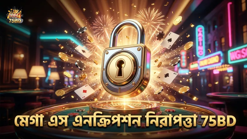 মেগা এস স্লটে উচ্চ মানের এনক্রিপশন প্রযুক্তি ব্যবহৃত হয়।