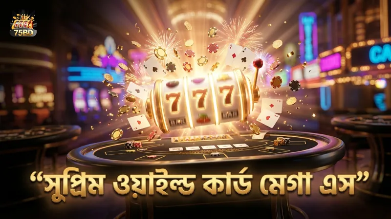 সুপ্রিম ওয়াইল্ড কার্ড ট্রিগার করে বড় পেআউট সম্ভাবনা বৃদ্ধি করে।