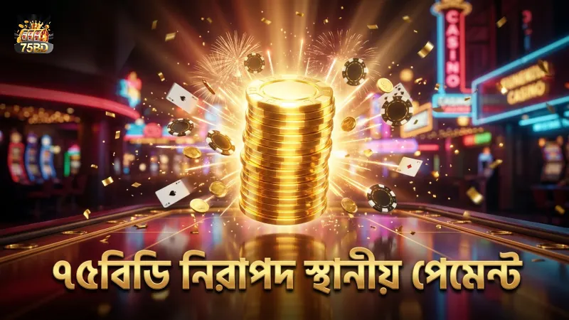 স্থানীয় পেমেন্ট পদ্ধতিতে দ্রুত ও নিরাপদ লেনদেন নিশ্চিত করে 75BD।