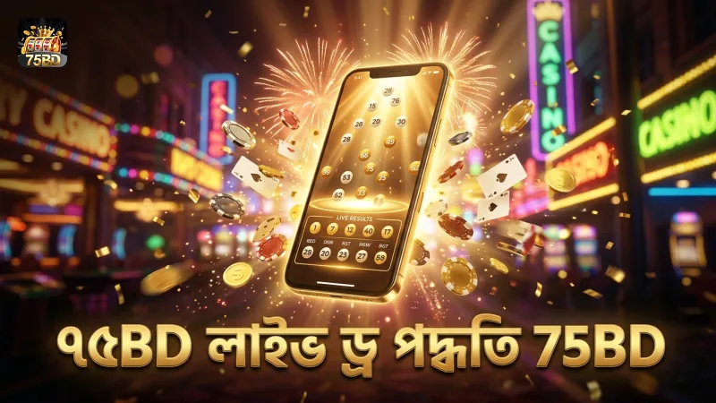 ৭৫BD-র লাইভ ড্র ফলাফল দেখার সঠিক পদ্ধতি নিশ্চিত করে।