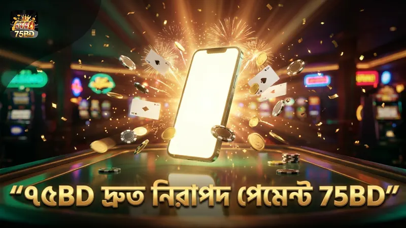 ৭৫BD নিরাপদ পেমেন্টে দ্রুত ডিপোজিট ও ক্যাশআউট নিশ্চিত করে