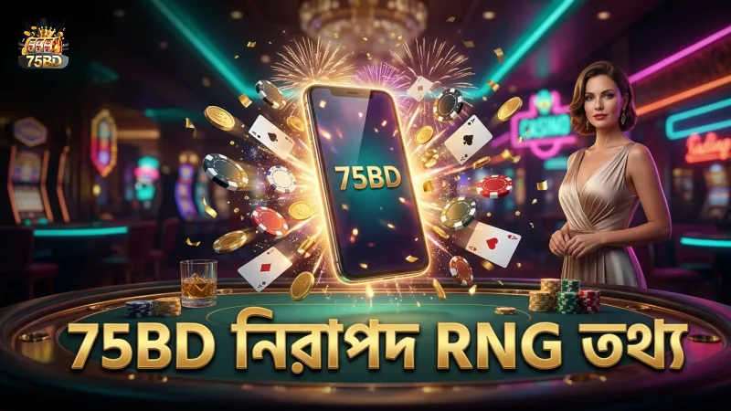 75BD এর RNG যাচাইকৃত তথ্যের উপর নির্ভর করে বাজি করুন