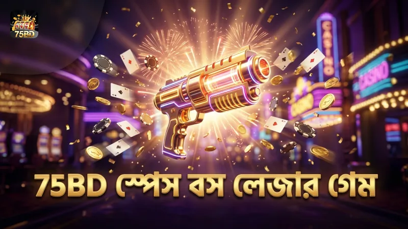 স্পেস বস রাউন্ডে লেজার গানের কার্যকারিতা পরীক্ষা করেছে 75BD