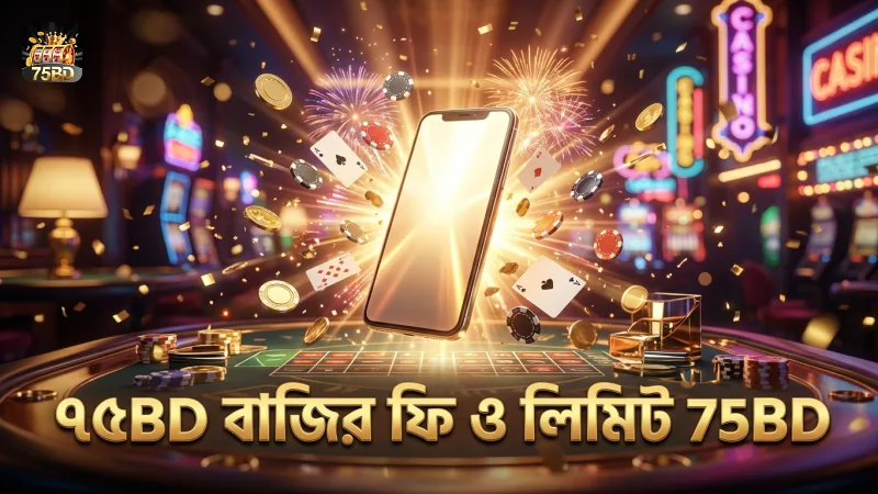 ৭৫BD-তে বাজির ফি ও লিমিটের স্পষ্টতা।