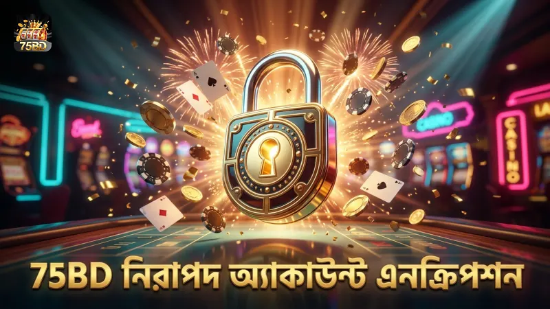 75BD প্ল্যাটফর্মে নিরাপদ ও এনক্রিপ্টেড অ্যাকাউন্ট ব্যবস্থাপনা